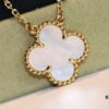 692fc12b99f2d84055c88306 Don't Speak, Shh... 🤫 Observe Our VCA Necklace Crafted with Deep-Sea White Pearl Oyster Shell