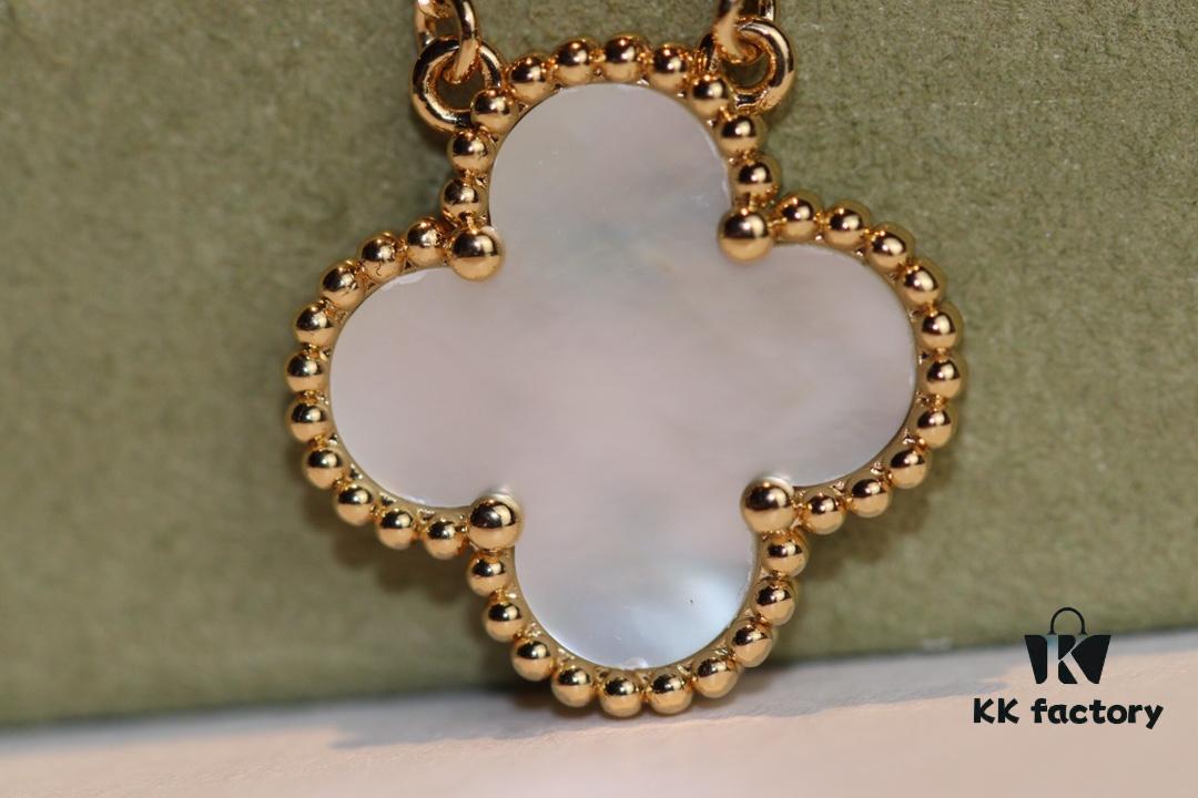 692fc12b99f2d84055c88307 Don't Speak, Shh... 🤫 Observe Our VCA Necklace Crafted with Deep-Sea White Pearl Oyster Shell