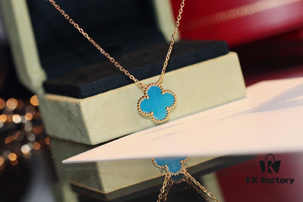 692fc12c99f2d84055c88308 Don't Speak, Shh... 🤫 Take a Look at Our VCA Necklace with Blue Chalcedony ❤️