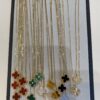 Clover Necklace in Assorted Colors