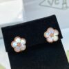 692fc14f99f2d84055c88333 ❗️New Hot Product❗️ 2021 New Lucky Spring Collection Van Cleef & Arpels Lucky Spring Series Plum Blossom Clip-On Earrings