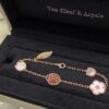 Lucky Spring 2021 - VC@ New Arrival! Plum Blossom Ladybug Leaf Pattern Irregular Bracelet