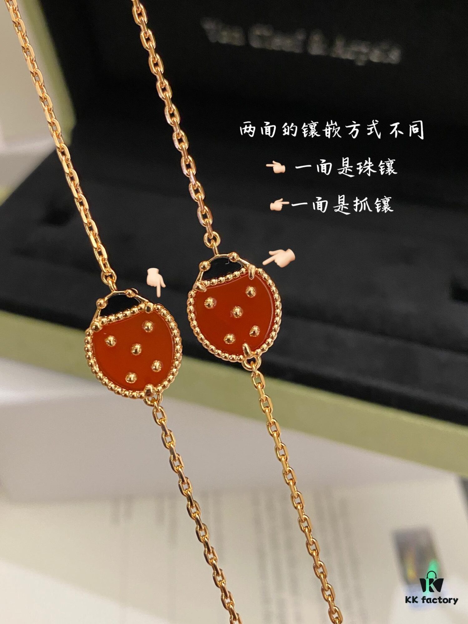 Ladybug Bracelet by VC@ lucky spring