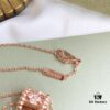 692fc19699f2d84055c88397 Van Cleef & Arpels Alhambra Clover Necklace Silver Version, Original Custom-Made! Material: 925 Sterling Silver with Vacuum Electroplated 18K Gold Chain