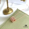 692fc19899f2d84055c88399 Van Cleef & Arpels Alhambra Clover Necklace Silver Version, Original Custom-Made! Material: 925 Sterling Silver with Vacuum Electroplated 18K Gold Chain