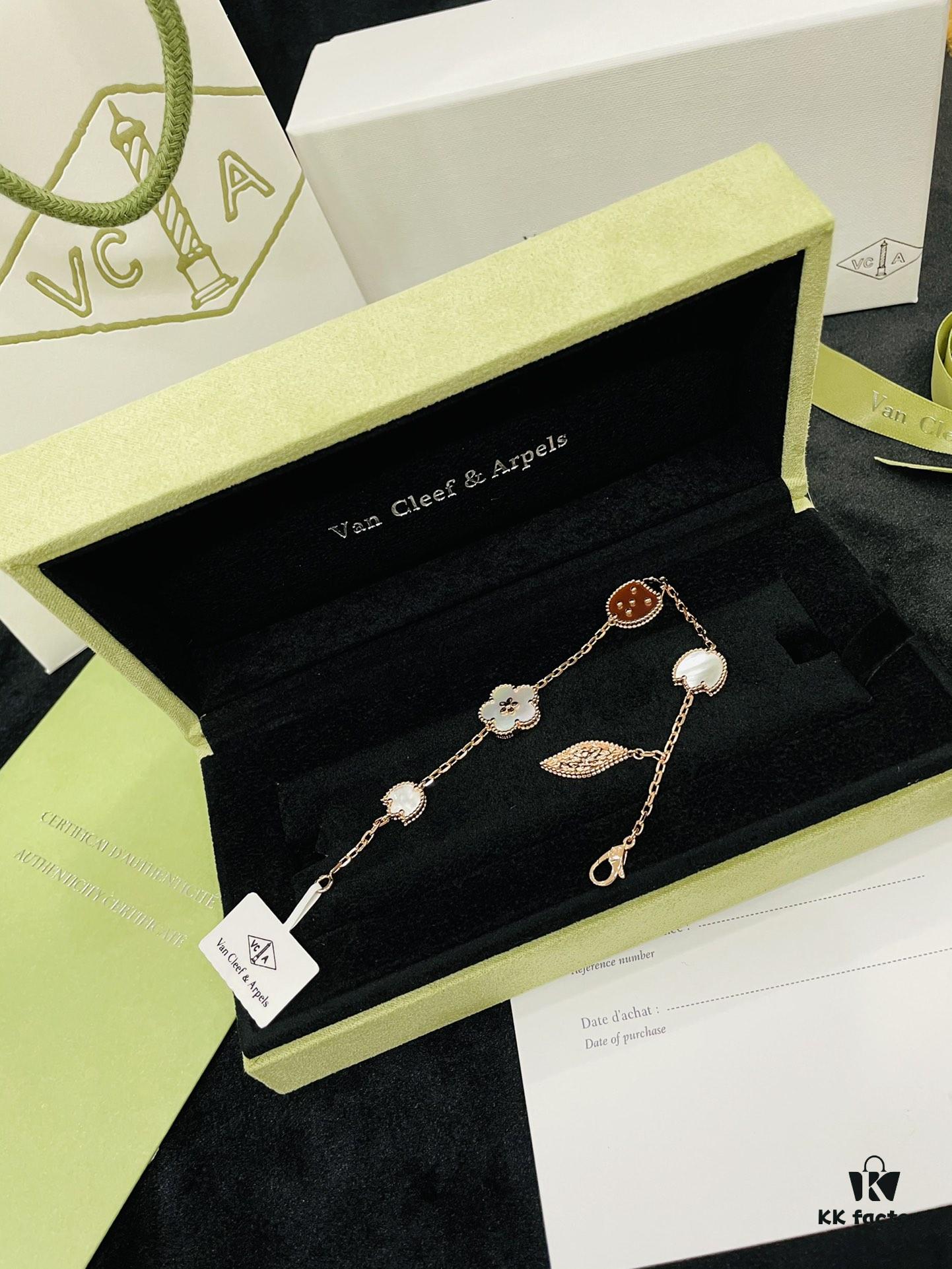 692fc1a099f2d84055c883a3 New Four-Leaf Clover Ladybug Braided Bracelet Inspired by Nature