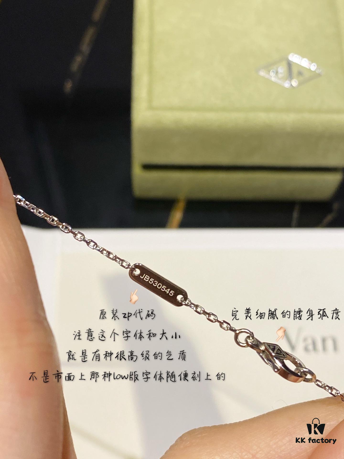 692fc1ee99f2d84055c8840b VCA Full Diamond Clover 1.5cm Necklace
