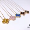 692fc20d99f2d84055c8843d VCA Clover Diamond Necklace ✨✨ Thick Gold Plated Version ✅ Full Color Range Available