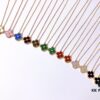 692fc20e99f2d84055c8843f VCA Clover Diamond Necklace ✨✨ Thick Gold Plated Version ✅ Full Color Range Available