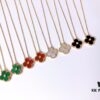692fc21099f2d84055c88442 VCA Clover Diamond Necklace ✨✨ Thick Gold Plated Version ✅ Full Color Range Available