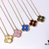 692fc21099f2d84055c88444 VCA Clover Diamond Necklace ✨✨ Thick Gold Plated Version ✅ Full Color Range Available
