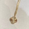 692fc21999f2d84055c88453 VCA New Double-Sided Guilloche Engraved Clover Long Necklace in Gold