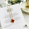 692fc22299f2d84055c88461 Christmas Gift 🎁 Van Cleef & Arpels Alhambra Clover Necklace with Natural Black Onyx, Red Jasper, White Mother-of-Pearl, and Malachite in Rose Gold, Yellow Gold, and White Gold Plated 925 Sterling Silver from Germany