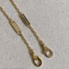 692fc22499f2d84055c88462 VCA New Double-Sided Guilloche Engraved Clover Long Necklace in Gold