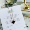 692fc22b99f2d84055c8846e Christmas Gift 🎁 Van Cleef & Arpels Alhambra Clover Necklace - Natural Black Onyx, Red Jasper, White Mother of Pearl, Malachite, 925 Sterling Silver from Germany, Available in Rose Gold, Yellow Gold, and White Gold