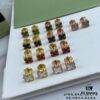 692fc23d99f2d84055c8848d ZP Updated Version V Gold Plated with Mimi Gold, Long-Lasting Color - VCA Clovers & Arpels Mini Natural Gray Shell Four-Leaf Clover Stud Earrings with Original Saucer Backs