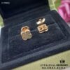 692fc24199f2d84055c88494 ZP Updated Version V Gold Plated with Mimi Gold, Long-Lasting Color - VCA Clovers & Arpels Mini Natural Gray Shell Four-Leaf Clover Stud Earrings with Original Saucer Backs