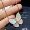 Clover Vca Butterfly Dragonflies Diamond Necklace