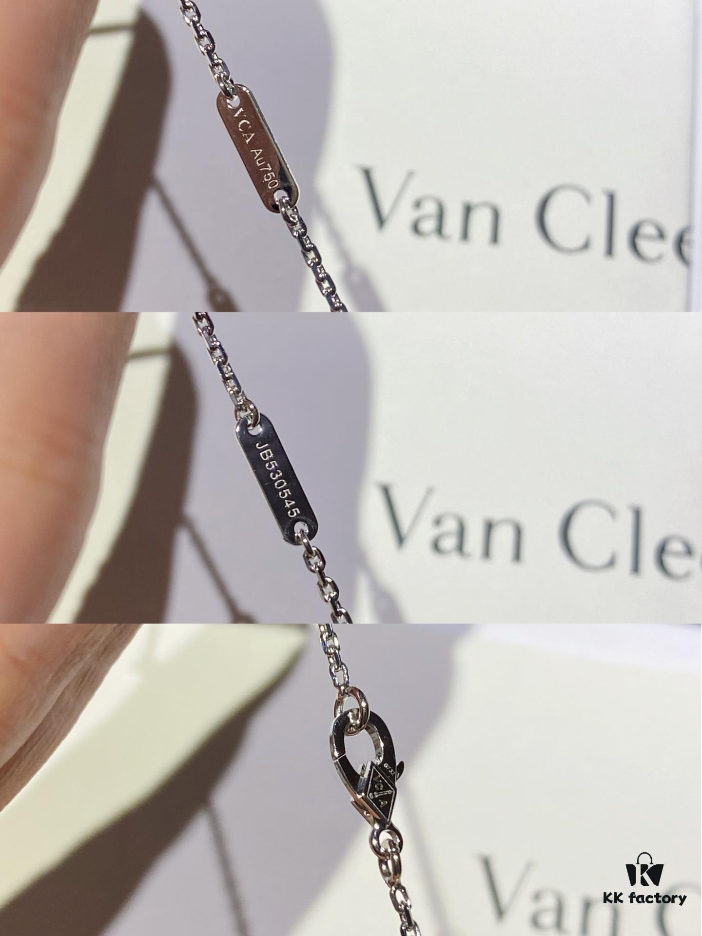 Clover Vca Butterfly Dragonflies Diamond Necklace