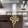 VCA Four-Leaf Clover Floral Diamond Earrings