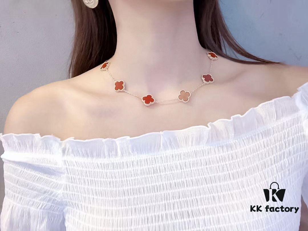 692fc25f99f2d84055c884c4 Van Cleef & Arpels Alhambra Necklace, Four-Leaf Clover 🍀, Elegant and Stylish in Every Color