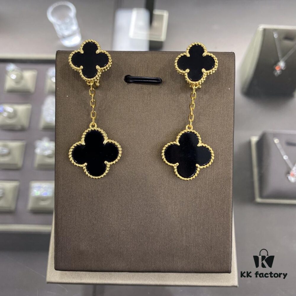 692fc27799f2d84055c884ed VCA Two-Flower Earrings