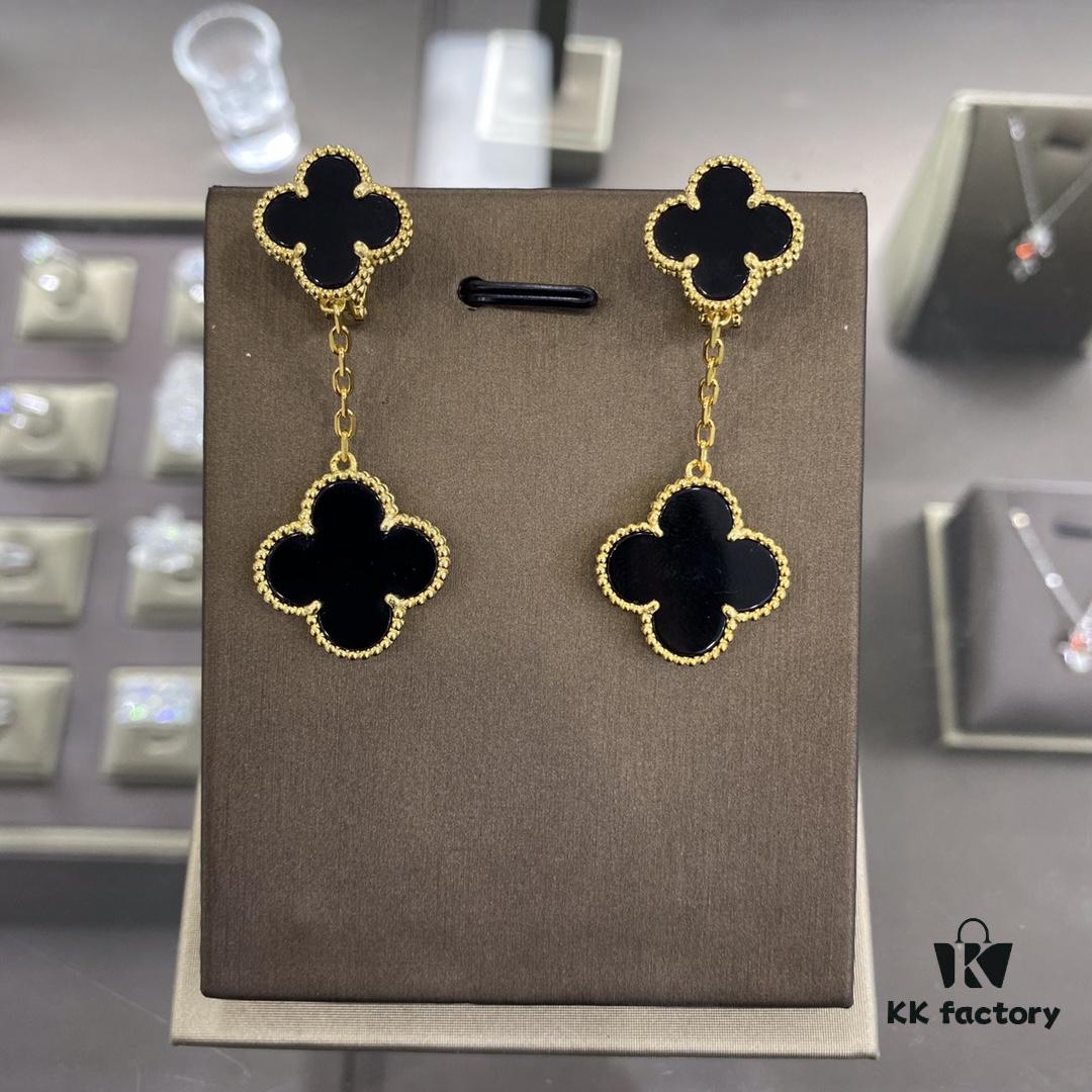 692fc27799f2d84055c884ed VCA Two-Flower Earrings