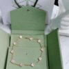 692fc27799f2d84055c884ee VCA Alhumbra Vintage Ten-Flower Yellow Gold White Shell Necklace