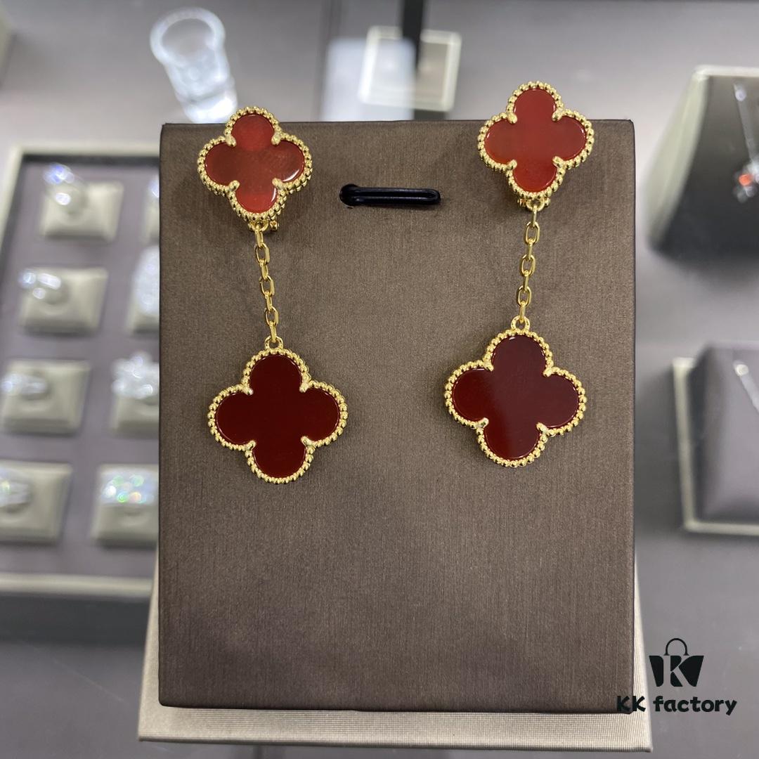 692fc27a99f2d84055c884f2 VCA Two-Flower Earrings