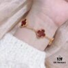 VCA Wearing Image, Classic Alhambra Five-Petal Bracelet