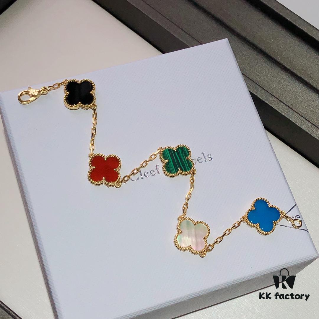 692fc28799f2d84055c884fd New Arrival Today 🆕🔥 Rainbow Bracelet in K-Yellow Gold
