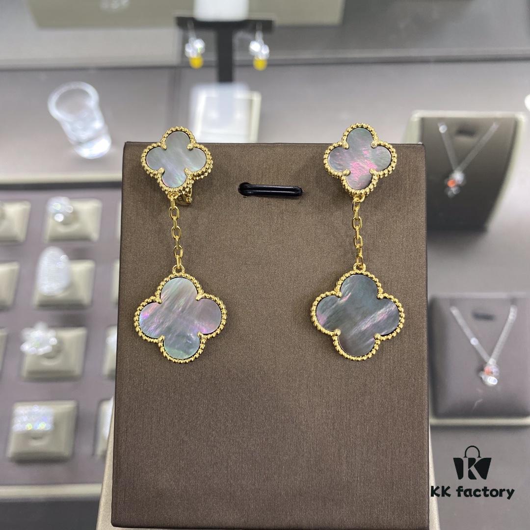 692fc29d99f2d84055c88510 VCA Two-Flower Earrings