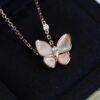 692fc2a899f2d84055c88523 FanJia Two Butterfly Series Collar Necklace ZP High-End Version