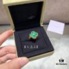 692fc2a999f2d84055c88525 In Stock Now! VCA Clover Diamond Ring in Red Carnelian, Malachite, Black Onyx, and White Mother of Pearl