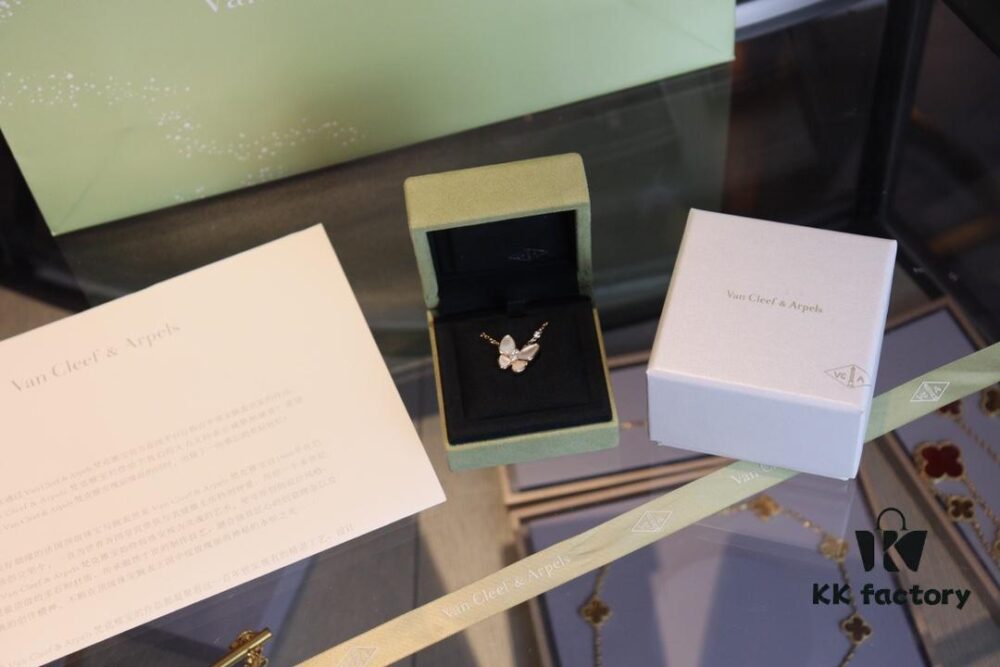 692fc2ab99f2d84055c88528 FanJia Two Butterfly Series Collar Necklace ZP, Luxury V-Gold Plated Jewelry with Imported Swarovski Stones