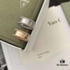 692fc2ba99f2d84055c88540 Luxury Craftsmanship VCA Van Cleef & Arpels Alhambra Signature Ring with Smooth Pearl Edge - Elegant Design in Rose Gold, Gold, and Silver