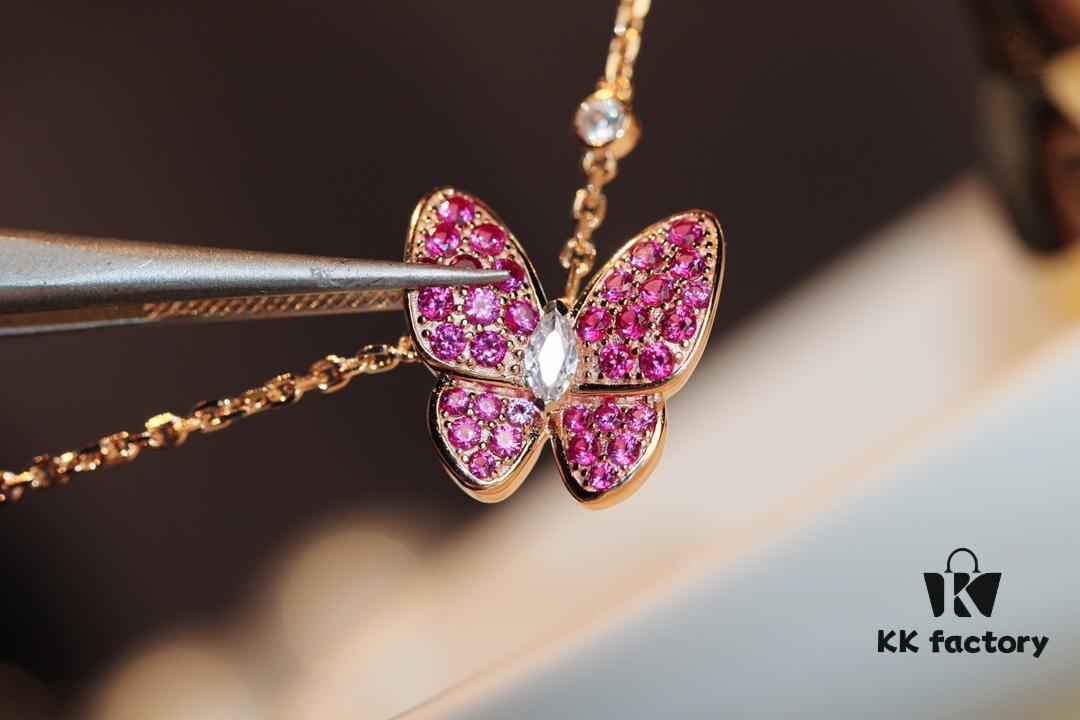 692fc2bf99f2d84055c88549 VCA Butterfly Full Diamond Necklace ZP Version 🦋