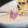 692fc2bf99f2d84055c8854a VCA Butterfly Full Diamond Necklace ZP Version 🦋