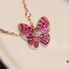 692fc2c199f2d84055c8854b VCA Butterfly Full Diamond Necklace ZP Version 🦋