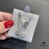 692fc2c199f2d84055c8854e VCA Clover Full Diamond Butterfly Necklace in White Gold Tone