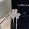 692fc2df99f2d84055c88585 VCA Clover Necklace, Delicate Feminine Style Collarbone Necklace, Silver Only, ZP Custom Edition