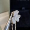 692fc2df99f2d84055c88586 VCA Clover Necklace, Delicate Feminine Style Collarbone Necklace, Silver Only, ZP Custom Edition