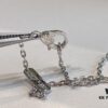 692fc2e199f2d84055c8858a VCA Clover Necklace, Delicate Feminine Style Collarbone Necklace, Silver Only, ZP Custom Edition