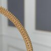 692fc2f099f2d84055c885a3 New VCA Four-Leaf Clover Perlee Beaded Bracelet, Single Row Diamond Bracelet, Classic Stacking Design, Vintage and Exquisite