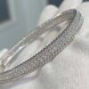 692fc2f599f2d84055c885aa New Vca Four-Leaf Clover Perlee Beaded Bracelet, Single Row Diamond Bracelet, Classic Layering Design, Vintage and Exquisite