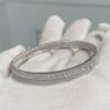 692fc2f799f2d84055c885b0 New Vca Four-Leaf Clover Perlee Beaded Bracelet, Single Row Diamond Bracelet, Classic Layering Design, Vintage and Exquisite