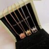 692fc2fa99f2d84055c885b4 Van Cleef & Arpels-inspired Kaleidoscope Necklace, Custom Plated 18K Gold with Zirconia, Italian Imported Chain, Three Color Options Available