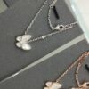 692fc30e99f2d84055c885d1 VCA 3D Butterfly White Mother-of-Pearl Pendant Necklace, Classic Jewelry-Grade Design
