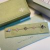 692fc31199f2d84055c885d4 50th Anniversary Limited Gray Mother-of-Pearl Clover Necklace