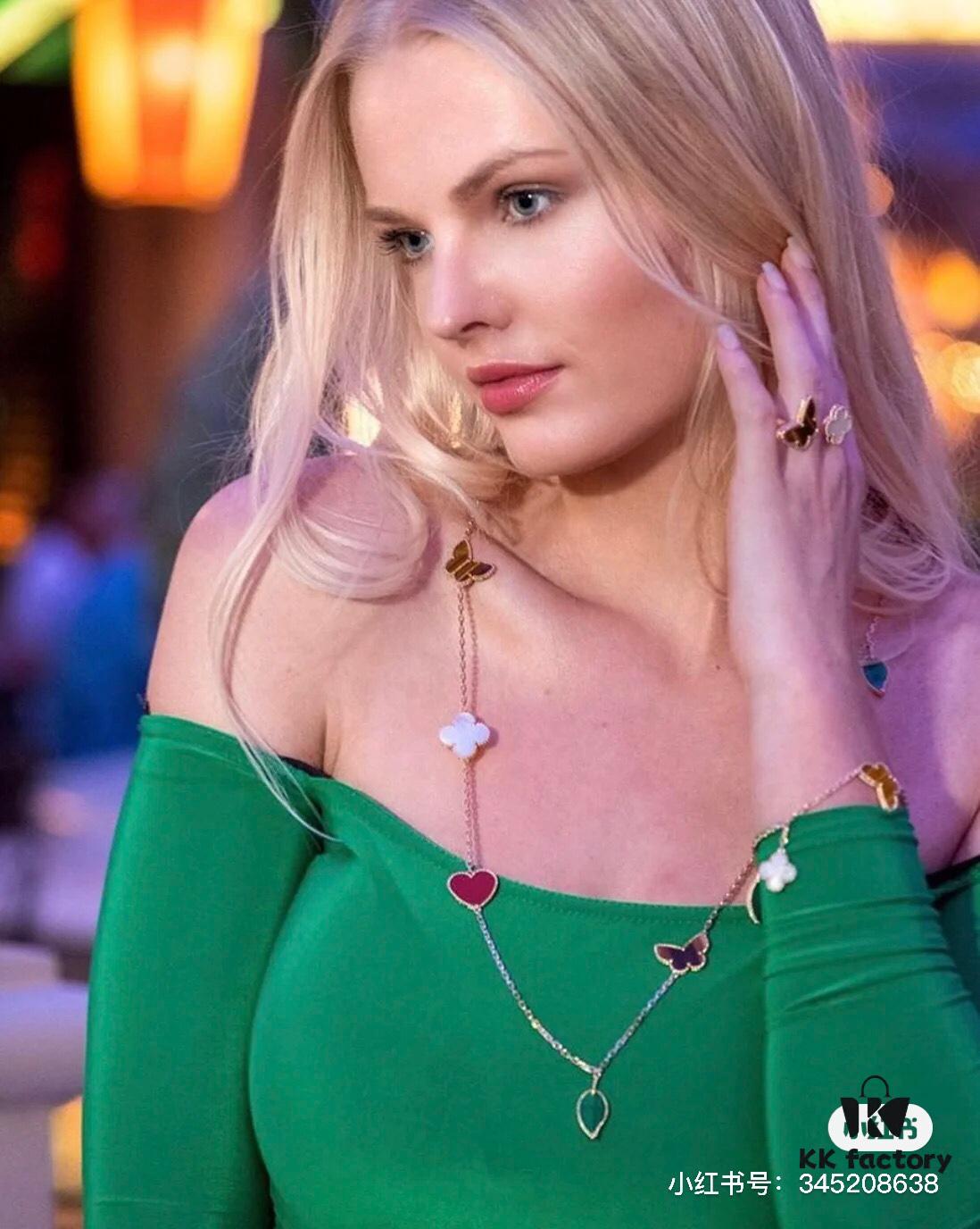692fc31299f2d84055c885d5 Lucky Bracelet with Clover, Leaf, Heart, and Butterfly Charms